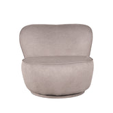 Fauteuil Bunny - Taupe - Microfiber